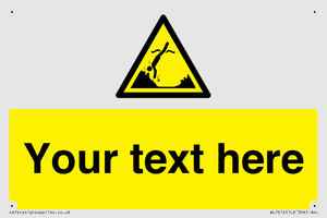 Custom Warning submerged objects